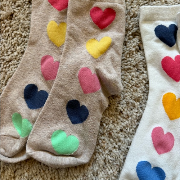 Colorful Heart Pattern Socks Set - Picture 5 of 5